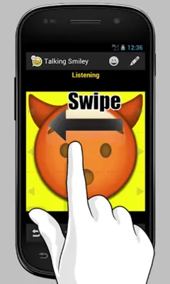 Talking Smiley android App screenshot 2